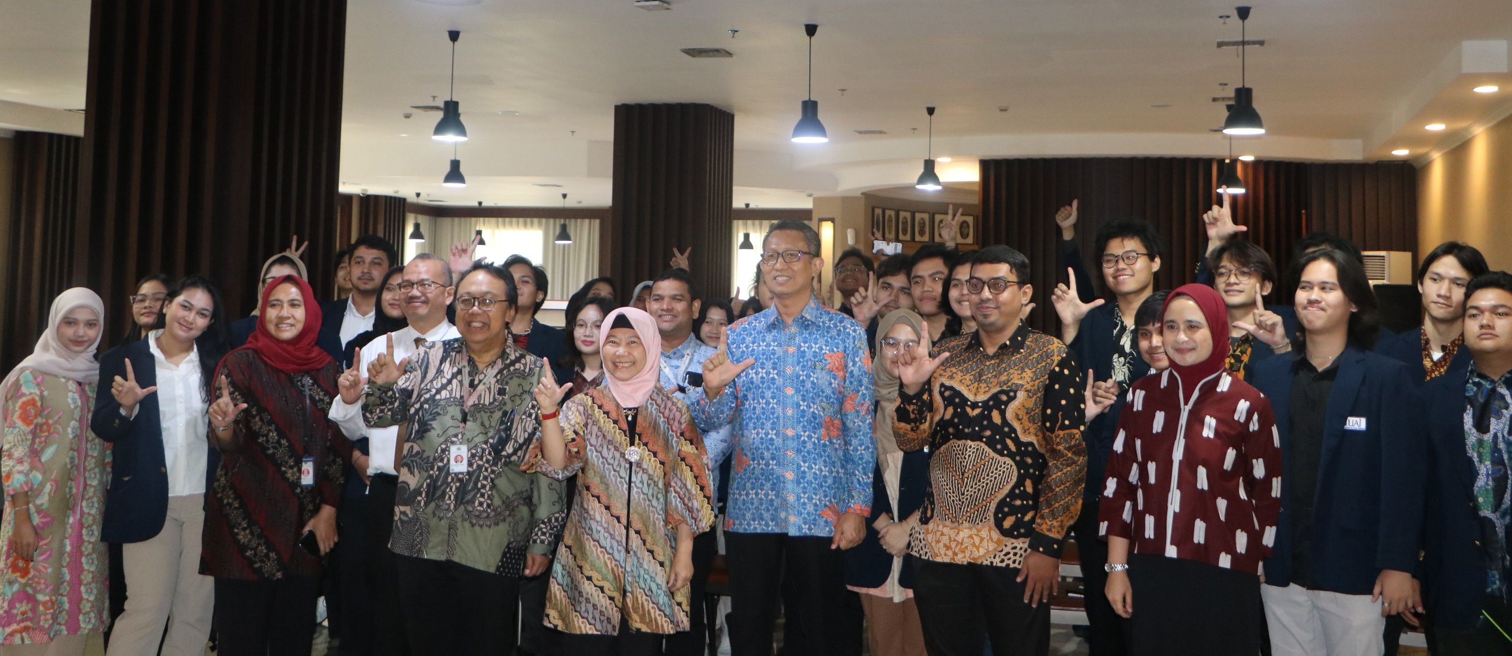 Study Visit Mahasiswa Prodi HI UAI ke Pusdiklat Kemlu RI