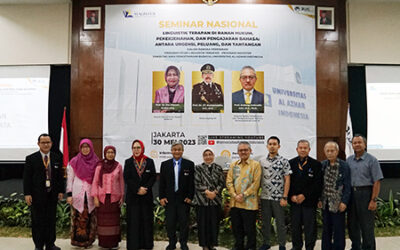 Peresmian Program Studi Magister Linguistik Terapan dan Seminar Nasional“Linguistik Terapan di Ranah Hukum, Penerjemahan, dan Pengajaran Bahasa: Antara Urgensi, Peluang, dan Tantangan”