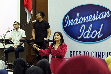 Indonesian Idol Goes To Universitas Al Azhar Indonesia: Talkshow Inspiratif Bersama Brisia Jodie