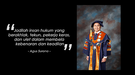 Wawancara Prof. Dr. Agus Surono, SH.,MH membahas mengenai Kebakaran yang terjadi di Kejaksaan Agung Republik Indonesia