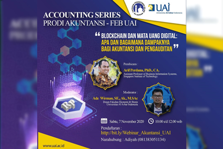 Webinar Accounting Series: Blockchain dan Mata Uang Digital