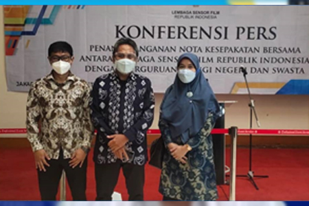 Resmi sudah Nota Kesepakatan Bersama antara Lembaga Sensor Film dengan 21 Perguruan Tinggi Negeri dan Swasta se – Indonesia