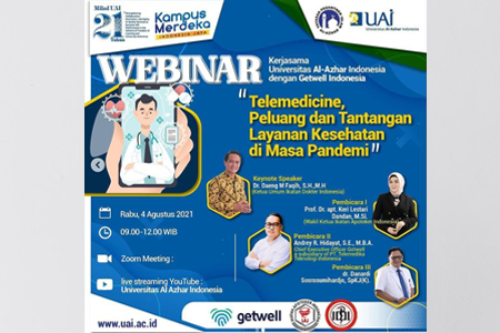 Ketua IDI hadiri Webinar Kolaborasi UAI dengan Getwell Indonesia