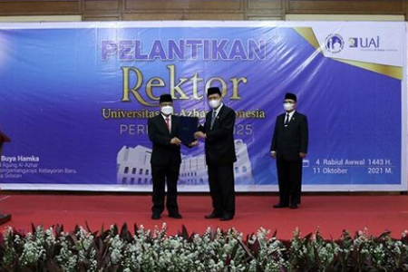 Prof Asep Dilantik sebagai Rektor Periode 2021 – 2025