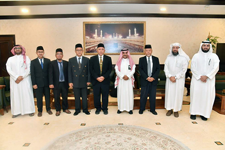 Pengembangan Kerja Sama UAI dengan Universitas Umm Al-Qura, Mekkah, Saudi Arabia