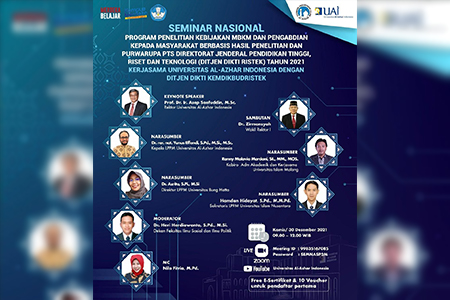 Kolaborasi UAI, UNISMA, UBH dan UNINUS dalam Seminar Nasional Abdimas