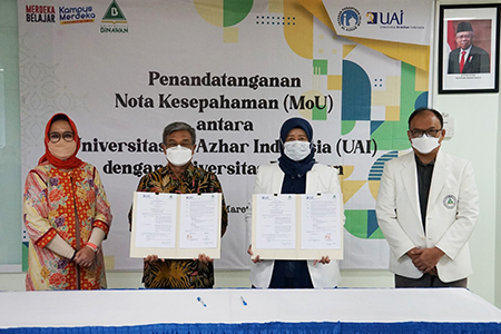 UAI dan Universitas Binawan Tingkatkan Kerjasama Antar Perguruan Tinggi