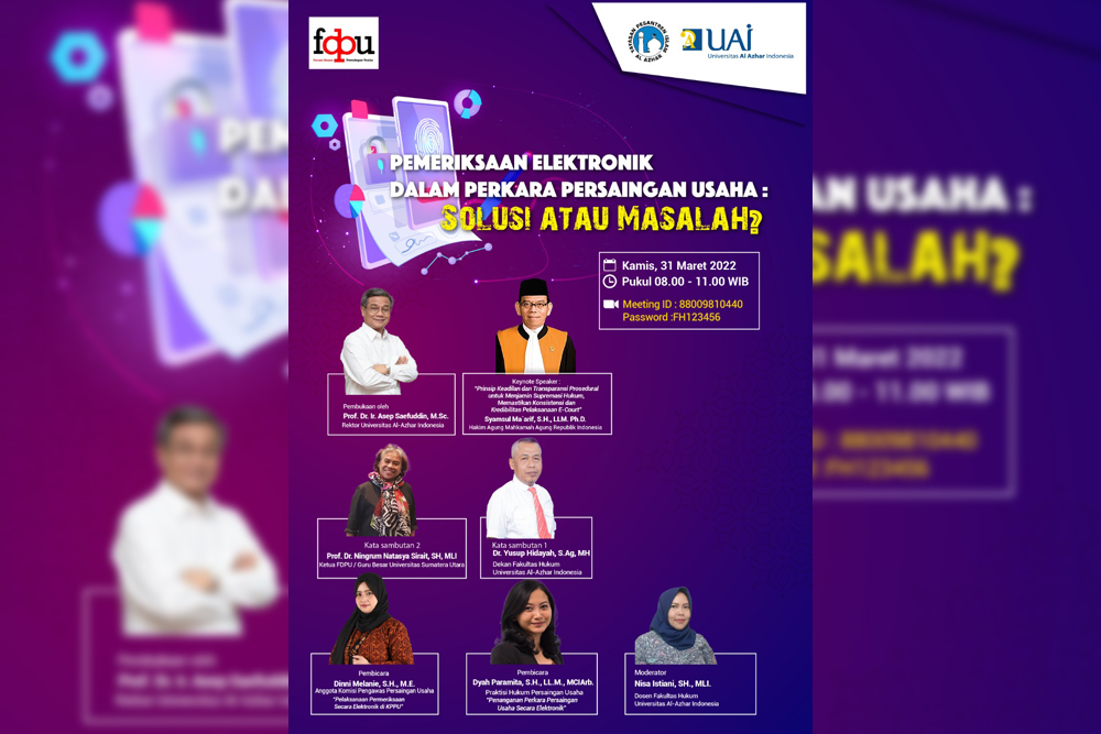 Pemeriksaan Elektronik Dalam Perkara Persaingan Usaha : Solusi atau Masalah?