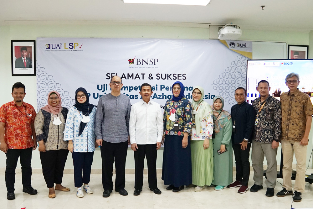 LSP Universitas Al-Azhar Indonesia Gelar Uji Kompetensi Perdana